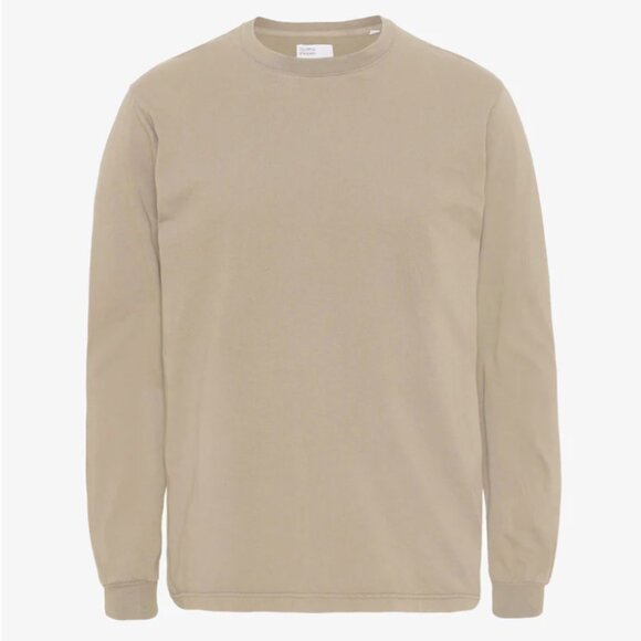 Colorful Standard Oversized Organic Ls T-shirt in Oyster Grey - Picture 1 of 7